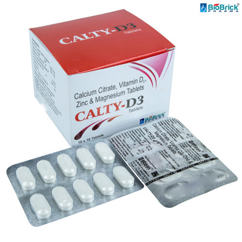 Calcium Citrate, Vitamin D3, Magnesium, Zinc Tablets