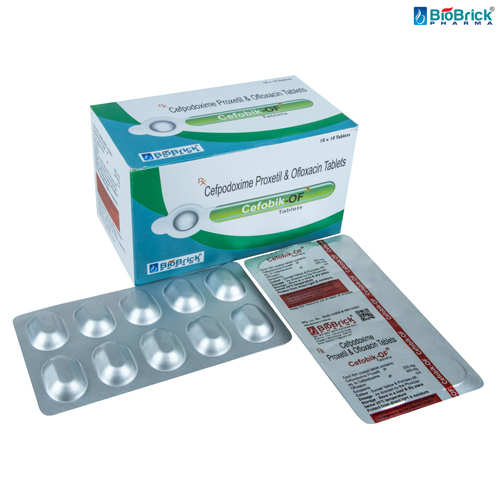Cefpodoxime Proxetil & Ofloxacin Tablets