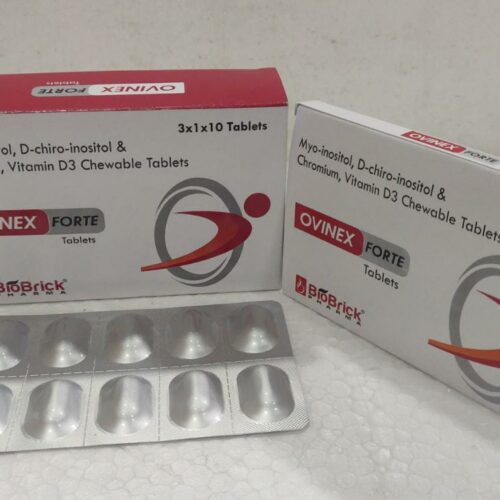 Myo-inositol, D-chiro-inositol, Chromium & Vitamin D3 Chewable Tablets