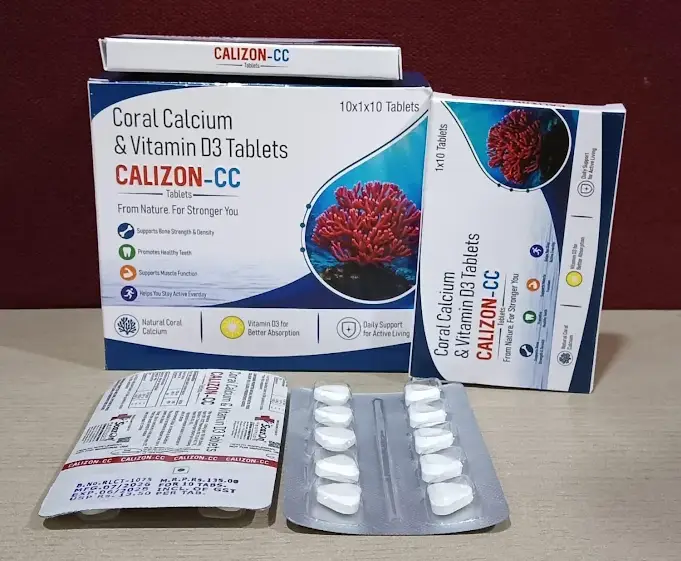 Coral Calcium and Vitamin D3 Tablets