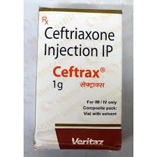 CEFTRAP - Ceftriaxone 1000 mg Injection