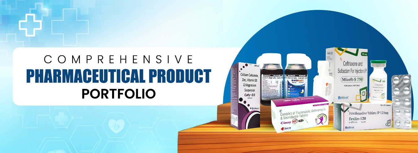 Wide Product Pharma Range - BioBrick Pharma